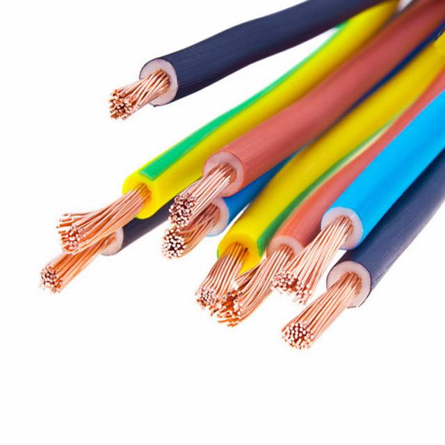 
                                 Commerce de gros fil électrique conducteur en cuivre flexible isolant en PVC Câble métallique                            