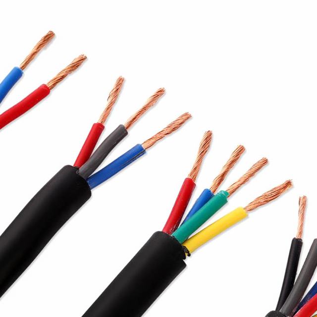 XLPE Insulated PVC Sheath Low Voltage 450/750V Shielded Control Cable Zr-Kvv Kvvp Copper Conductor Stranded Flexible Electrical Cable Electric Wire