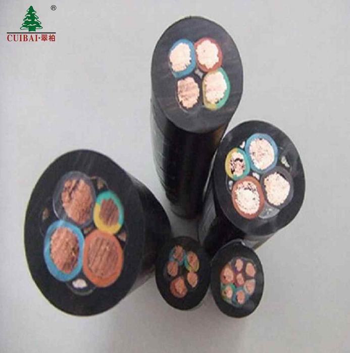 450V/750V PVC Insulated Sheathed Flexible Dry or Moist Conditions Copper Electrical Control Cable