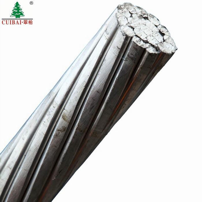 
                                 ASTM ACSR entblössen Aluminiumlegierung-galvanisiertes Stahl verstärktes Leiter-Duplex/Triplex verdrehtes Service-Absinken-Greeley-obenliegendes Draht ABC-Netzverteilungs-Kabel                            