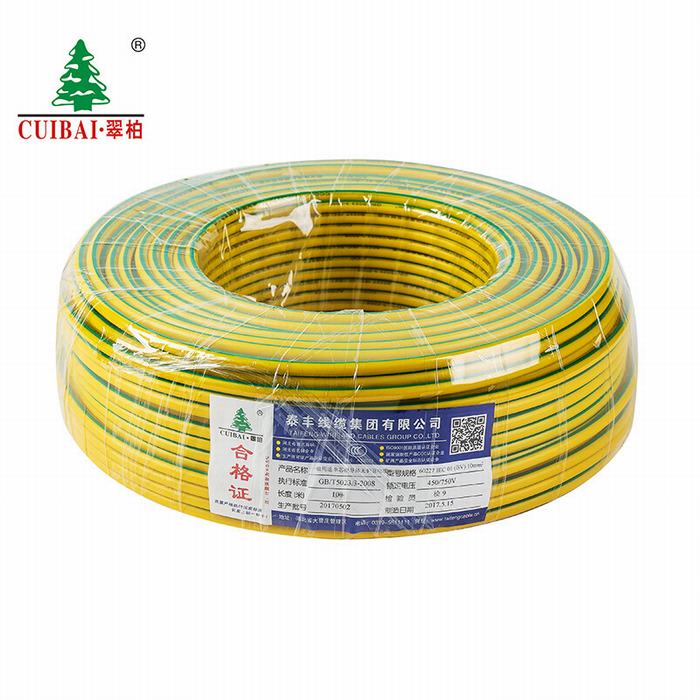 Flexible PVC Sheathed Thhn Nylon/Teflon Electric Cable Electrical Wire for Building