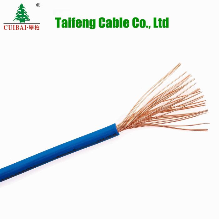 
                                 IEC 60227 condutores de cobre do fio elétrico de isolamento de PVC BV 10mm2                            