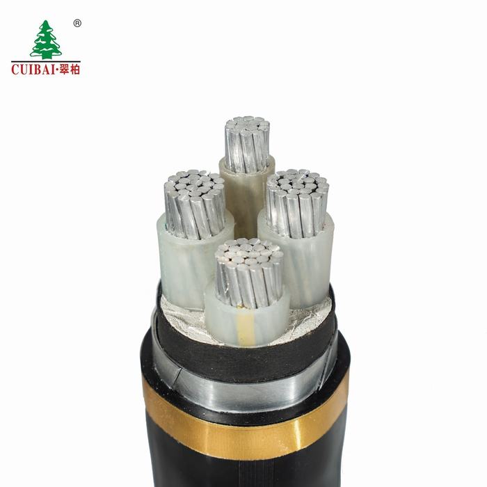 Low Voltage XLPE Insulated PVC Sheathed Aluminum Conductor Electric Power Cable