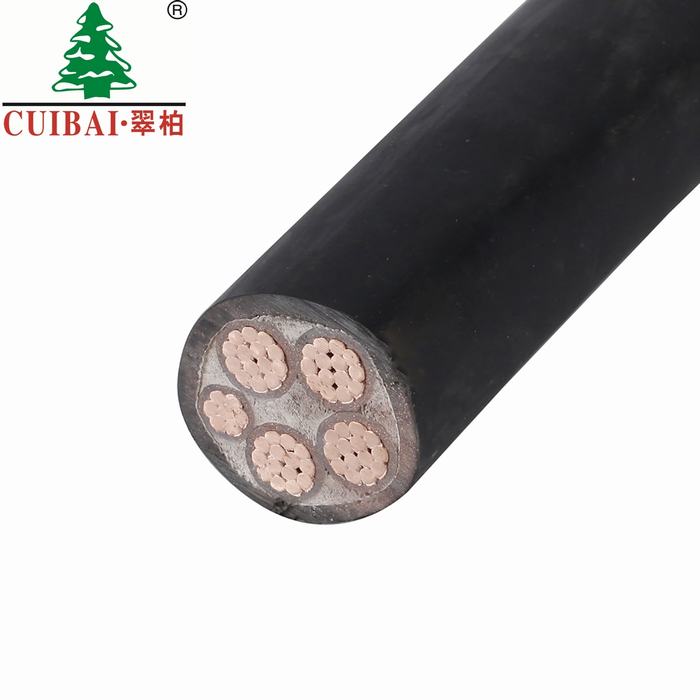 
                                 Baja tensión recubierto de PVC aislante XLPE Swa Cable de alimentación de cobre                            