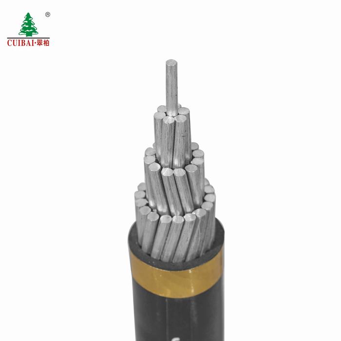 
                                 Núcleo único conductor de aluminio PVC aislante XLPE blindados Cable de alimentación eléctrica                            