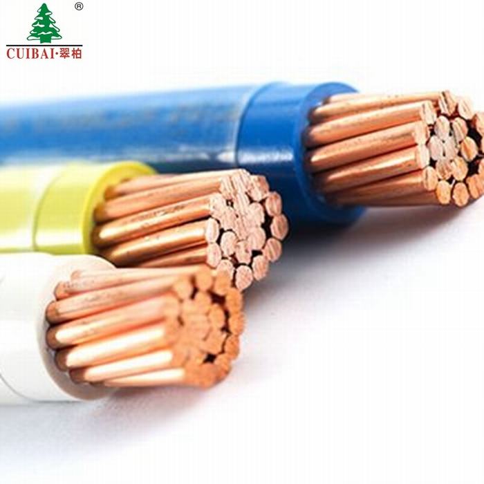 
                                 Thhn/Thwn-2 cable conductor de cobre de 600 voltios, a 90oc, seco o húmedo de 75oc.                            