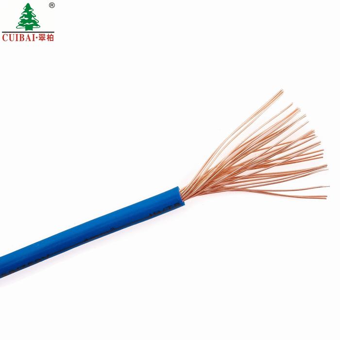 
                                 Thhn Thwn estándar de cobre de Nylon PVC conductor eléctrico de la construcción de 600 voltios, seco y húmedo en el cable                            