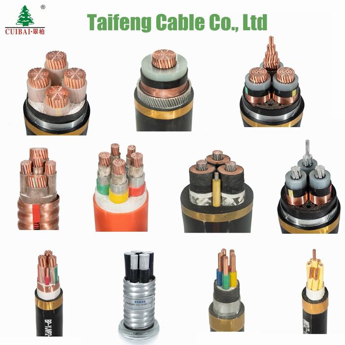 XLPE DC/AC 10kv Insulation PVC Sheath Mining Copper Electric Cable