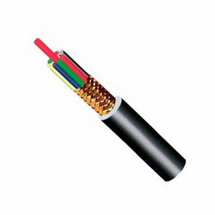 
                                 Funda de PVC aislante XLPE Blindaje de malla de cable de alimentación Cable eléctrico de control                            