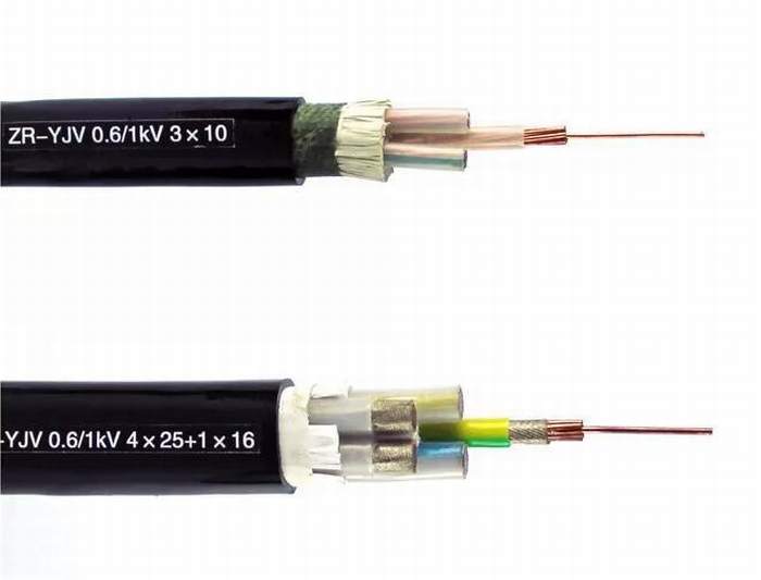 
                                 0,6 / 1 kv câble résistant au feu d'isolement en polyéthylène réticulé avec Ruban de mica IEC 60228 La norme CEI 60332                            