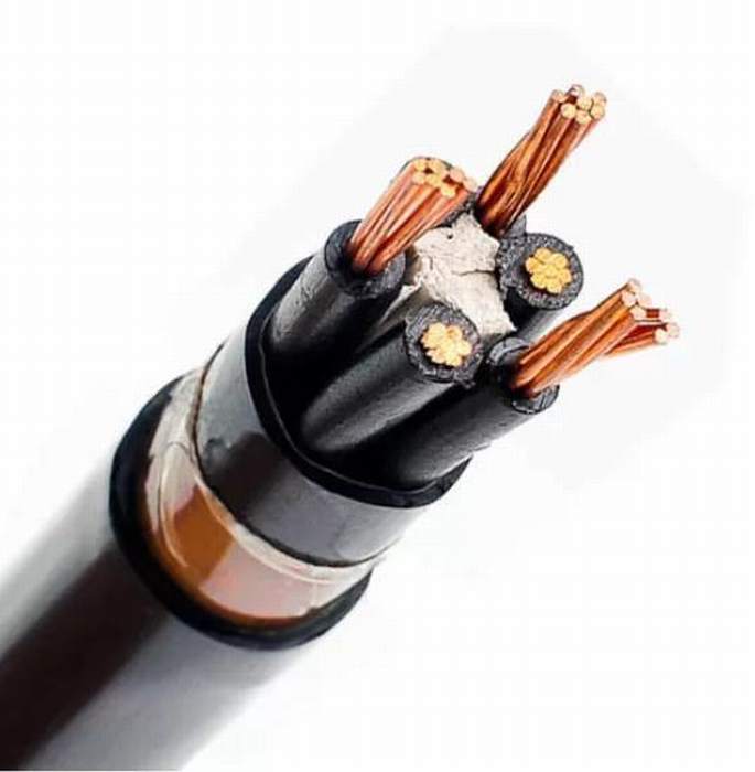 0.6/1kv Five Copper Core XLPE Insulated PVC Sheathed Copper Power Cable