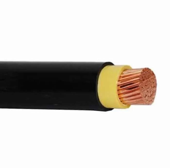 
                                 0.6/1kv Cables Aislados con PVC ignífugo Cable de alimentación de un núcleo de cobre                            