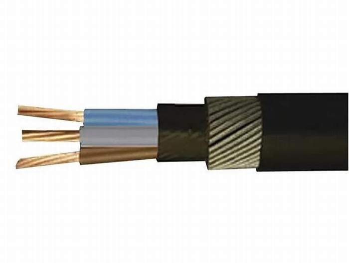 0.6/1kv PVC Insulated Armoured Electrical Cable with Aluminum or Copper Conductor Power Cable