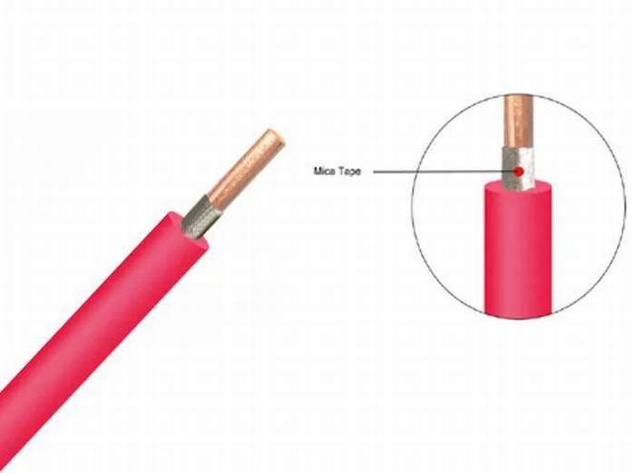 
                                 kabel van het Bewijs van de Brand van de Kern van 1.5mm de 2.5mm Enige, Bestand Kabel Op hoge temperatuur                            