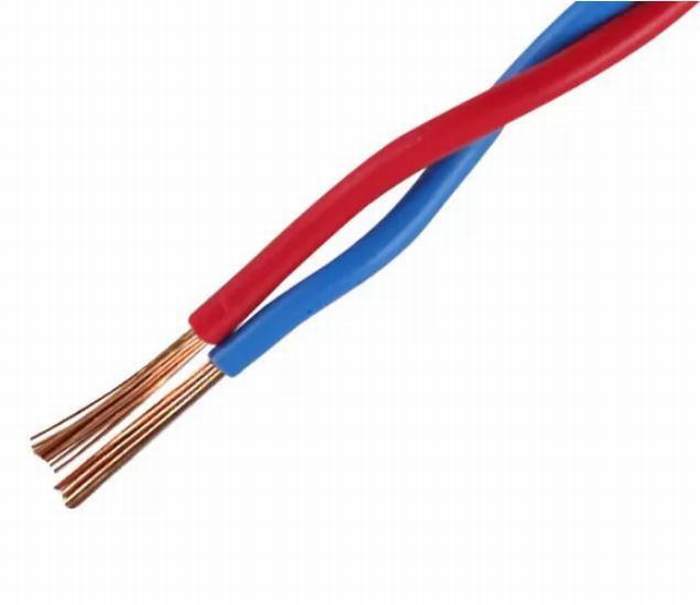 
                                 100% de Conductor de cobre plano doble el cable eléctrico 2000V / 5 minutos de tensión de prueba                            