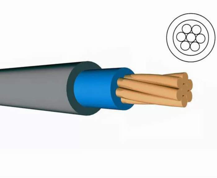 1000 Volt PVC Insulated and Sheathed Cable Aluminum Conductor 1 Core - 5 Core