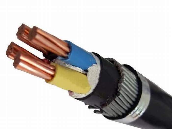 1000V Copper or Aluminum Conductor Armoured Electrical Cable up to Five Cores