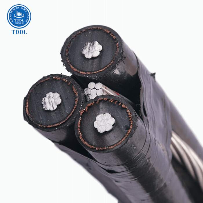 15kv Medium Voltage ABC Cable All Aluminum Conductor XLPE PVC Insulated Overhead Cable