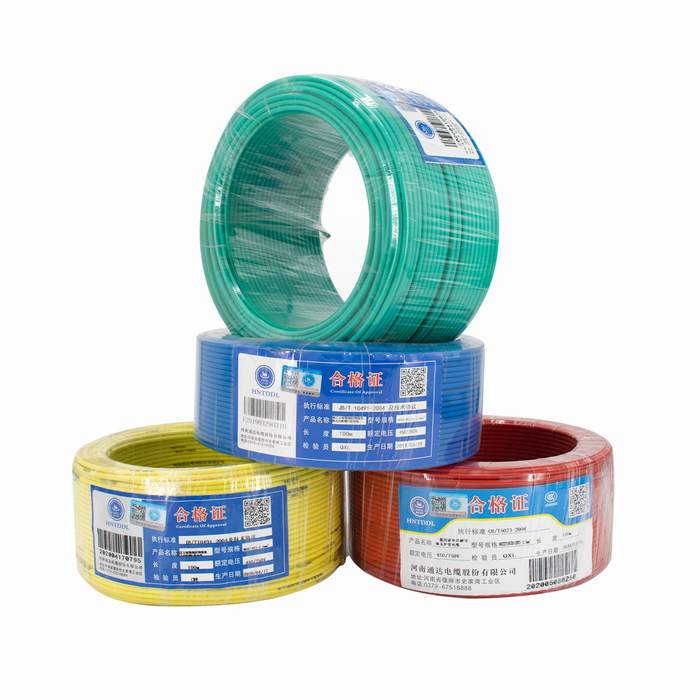 2.5mm 4mm 6mm 10mm 16mm RV Single Core Copper Wire PVC Electric Flexible Wire and Cable Household Building Wire