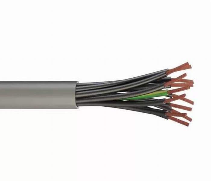 
                                 2,5 mm2 multi-coeurs isolés de PVC Gaine en PVC du câble de commande multifonction                            