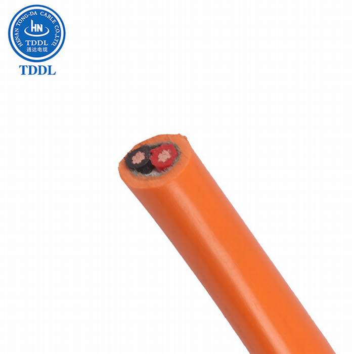 
                                 2 Core condutores de cobre com isolamento de PVC de Baixa Tensão do cabo de alimentação                            
