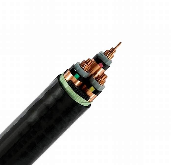 26/35kv Three Core Screened High Voltage XLPE Insulated Cable 3X95sqmm