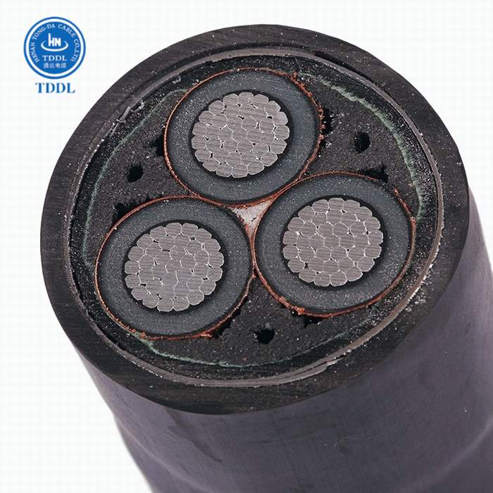 
                                 Kupferne Leiter-mittlere Spannungs-gepanzertes XLPE Isolierenergien-Kabel                            