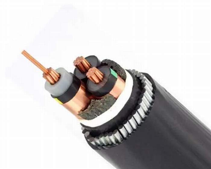 3 Core Urd 6.35/11kv Swa Armoured Electrical Cable XLPE 3X95sqmm by as Standard