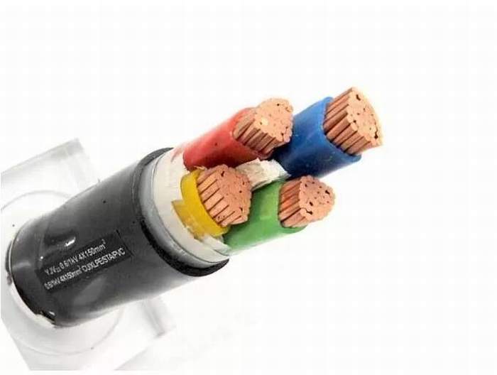 4 Core Armoured Electrical Cable Low Voltage 0.6 /1kv 4cx120mm Double Steel Tape