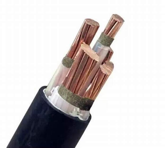 
                                 4 coeurs Fr Conducteur en cuivre de câble ruban de mica câble résistant au feu isolés en polyéthylène réticulé 0.6/1kv                            