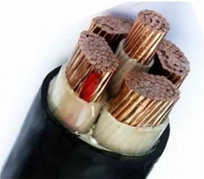 5 Core PVC Copper Electrical Low Voltage XLPE Cable with 4-400 Sqmm Cross Section Area