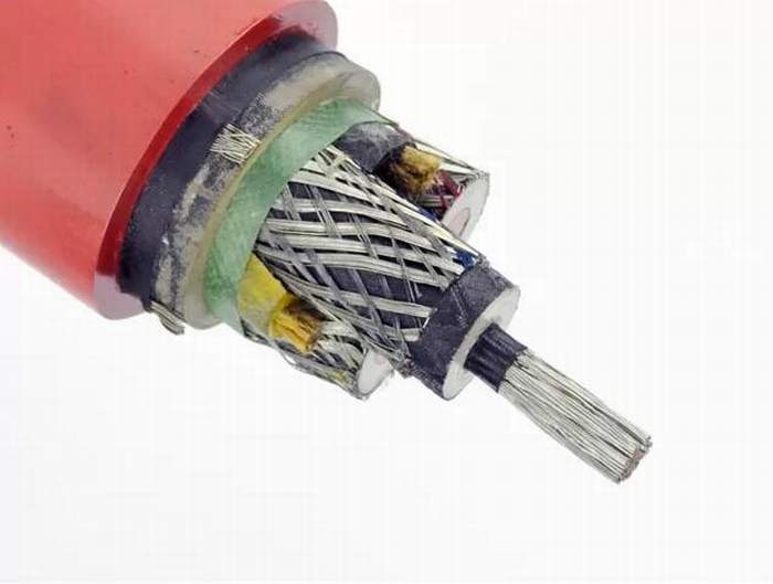 6 / 10 Kv Copper Braiding Rubber Sheathed Cable Myptj with Monitoring Flexible Cores