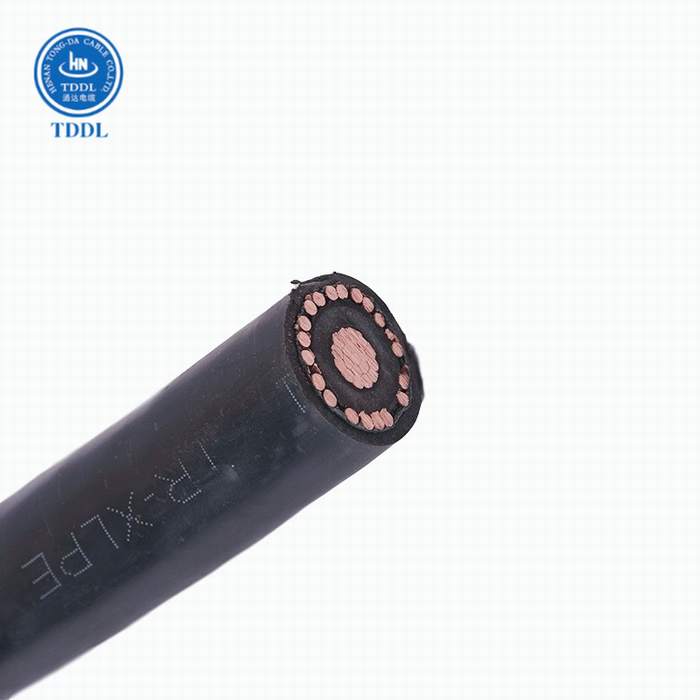 
                                 6/10kv Conducteur en cuivre simple coeur de fil de cuivre avec isolation XLPE présélectionnés à gaine PVC du câble d'alimentation                            