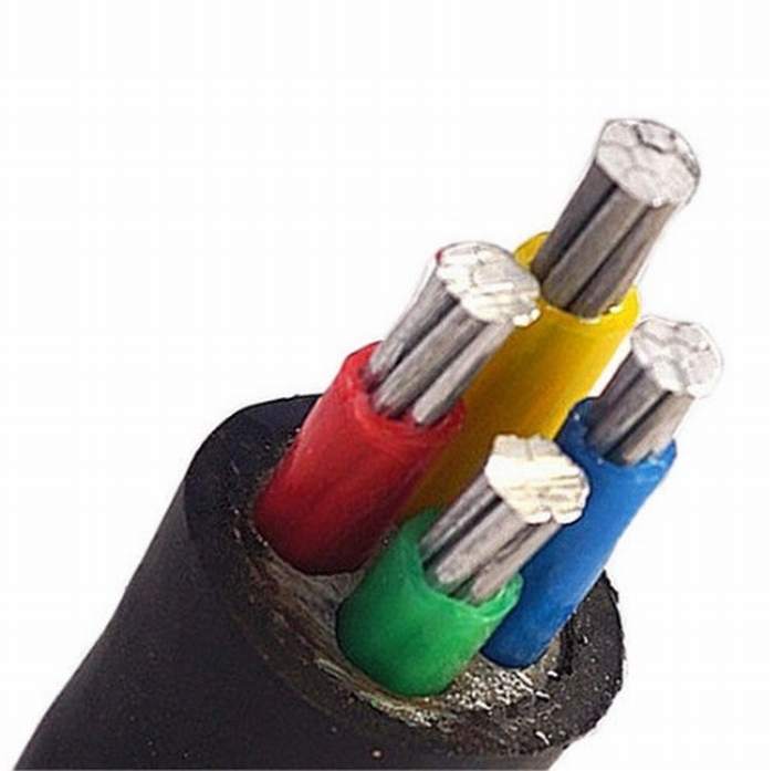 
                                 Al/XLPE/PVC 0.6/1кв электрический кабель питания четырех основных алюминиевого провода                            