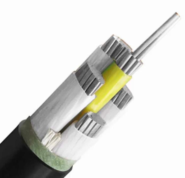 Aluminum Conductor XLPE Insulated Power Cable 5 Cores XLPE Insulation PVC Sheath