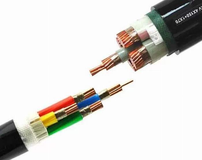 Cu / XLPE / PVC 0.6/1 Kv Fire Retardant Cable LSZH Power Cable for Buidings