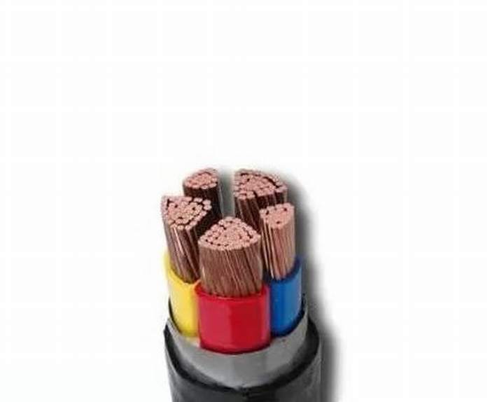 Cu/XLPE/ Sta/PVC Armoured Electrical Cable Stranded Copper Wires Steel Armored Low Tension Cable