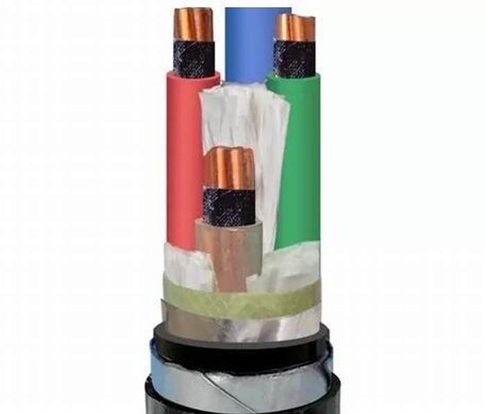
                                 Vuurvaste Frc nh-Yjv22 van de Kabel Cu/Mica/XLPE/Sta/PVC van het Staal van de Band van het Mica Gepantserde ElektroKabel                            