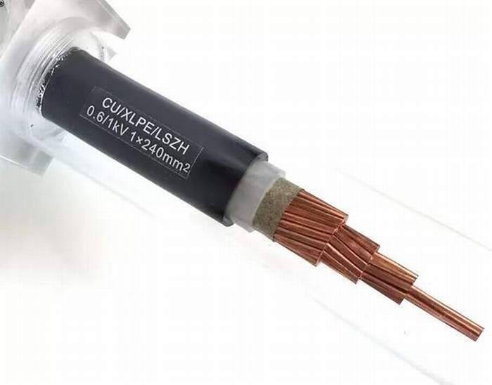 
                                 Cable de alimentación resistentes al fuego un núcleo enfundado Po BS8519 0.6/1kv                            