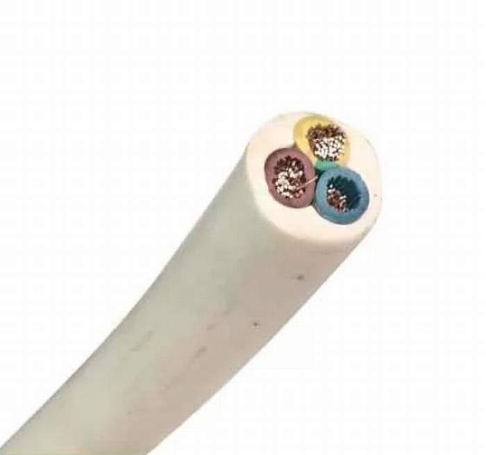 
                                 Câble flexible 6sqmm LV 3core Cu / PVC/PVC Câble électrique nominale 450/750V La tension du fil                            