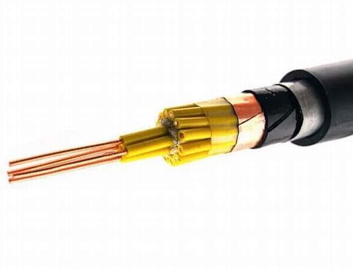 
                                 Aislamiento de PVC flexible de la Clase 5 Cable de cobre de 24 núcleos de cable de control                            