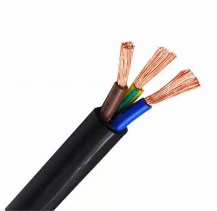 
                                 Conductor de cobre flexible de PVC de 3 núcleos St2 revestimiento exterior de PVC aislante Cable aislado                            