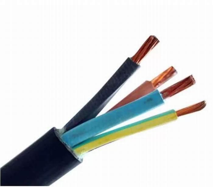 Flexible Copper Conductor Rubber Insulated Cable Yz Cable H03rn-F Rubber Coated Cable