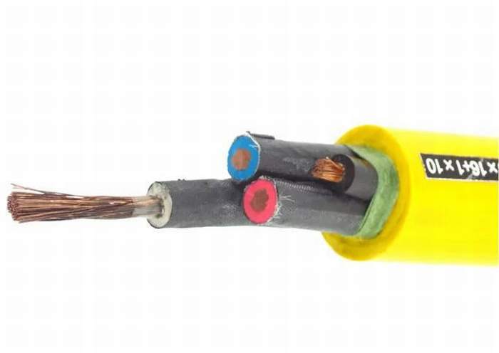 
                                 El blindaje de móvil flexible Cable enfundado de goma                            