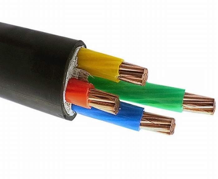 
                                 Cuatro principales 100% puro de Conductor de cobre del cable de alimentación aislado XLPE                            