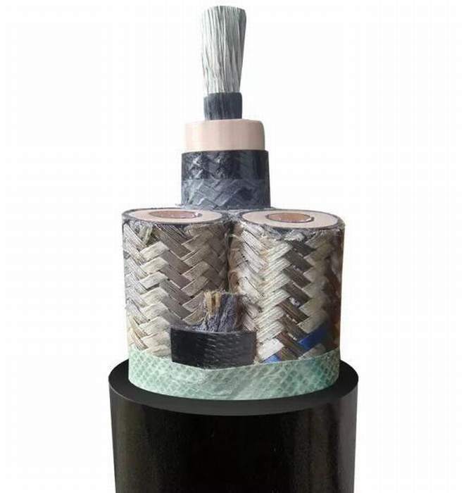 Fr-Marine Ship Board Wiring 0.6/1kv Rubber Sheathed Cable with Tinned Copper Braiding