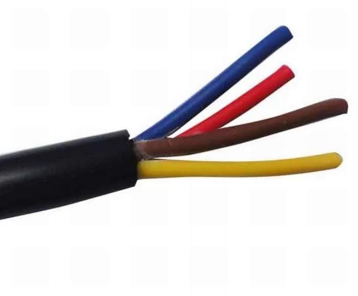 Good Quality Four Flexible Cores PVC Insulated Wire Cable IEC60227 Standard