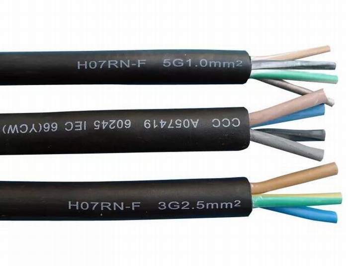 
                                 H07rn-F schwerer vorbildlicher Gummi umhülltes Kabel, Gummiisolierungs-Kabel mit flexiblen Kernen                            