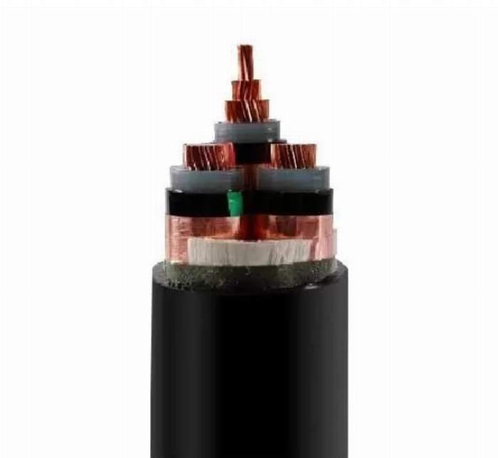 
                                 Высокое напряжение на трех основных XLPE изолированный кабель питания 12/20 (24) кв 70 кв. мм - 400 кв. мм                            