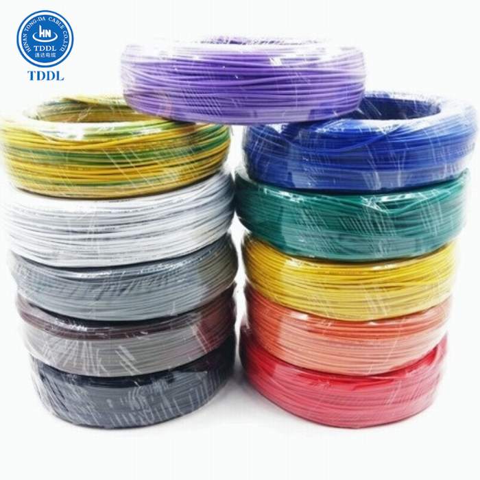 House Wiring PVC Insulation Electric Copper Conductor Wire Cable